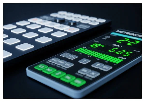 鼓練習用的節拍器與進展追蹤